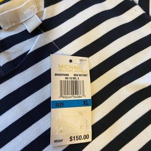 Micheal Kors Navy and white dress